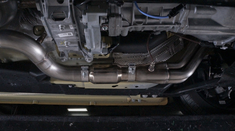 15-20 Ford Mustang Shelby GT350 Stainless Works GT350HCAT Headers 1-7/8in Primaries High-Flow Cats 3in Collectors - Factory Connect