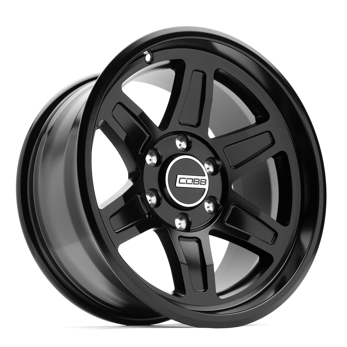 21-23 Ford Bronco / 2024 Ford Ranger Raptor COBB 8RW610-BK Adventure Series TR-01 17x8.5 ET-1, 6x139.7, Satin Black