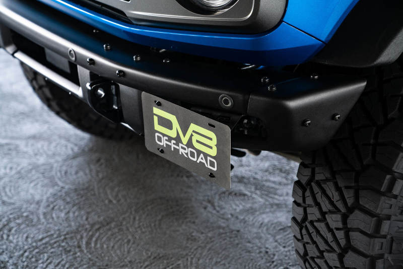 21-23 Ford Bronco DV8 Offroad LPBR-02 Factory Front Bumper License Relocation Bracket - Side