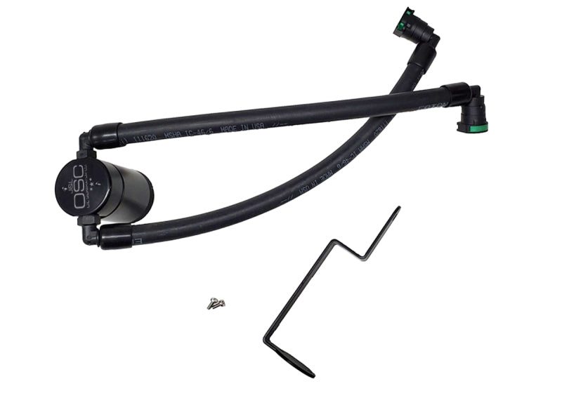 21-24 Ford Bronco 1.5L J&L 3043P-B OSC Oil Separator 3.0 Passenger's Side Black Anodized