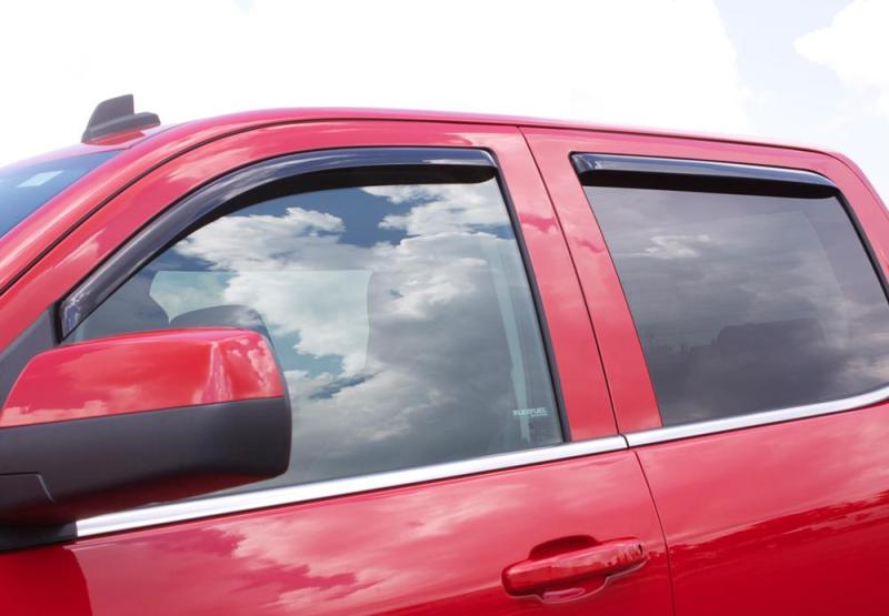 09-14 F-150 SuperCrew AVS 194155 Ventvisor In-Channel Window Deflectors 4pc - Smoke