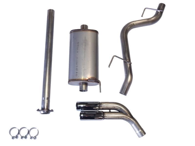 15-20 Ford F-150 2.7L / 3.5L / 5.0L JBA 30-2544 304 SS Dual Side Exit Cat-Back Exhaust