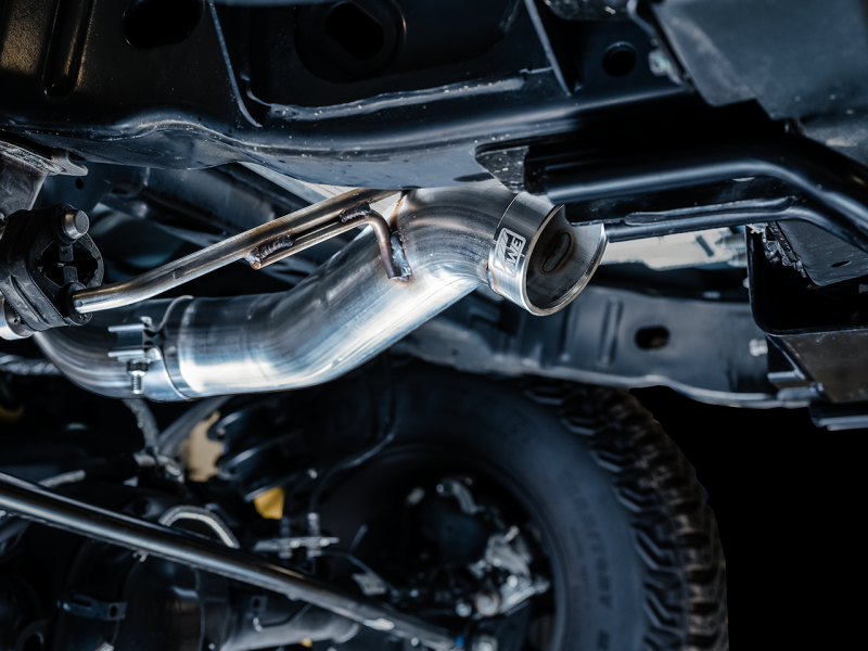 21-23 Ford Bronco L4 2.3L/V6 2.7L AWE 3015-21000 0FG Exhaust (No Tips) w/Bash Guard