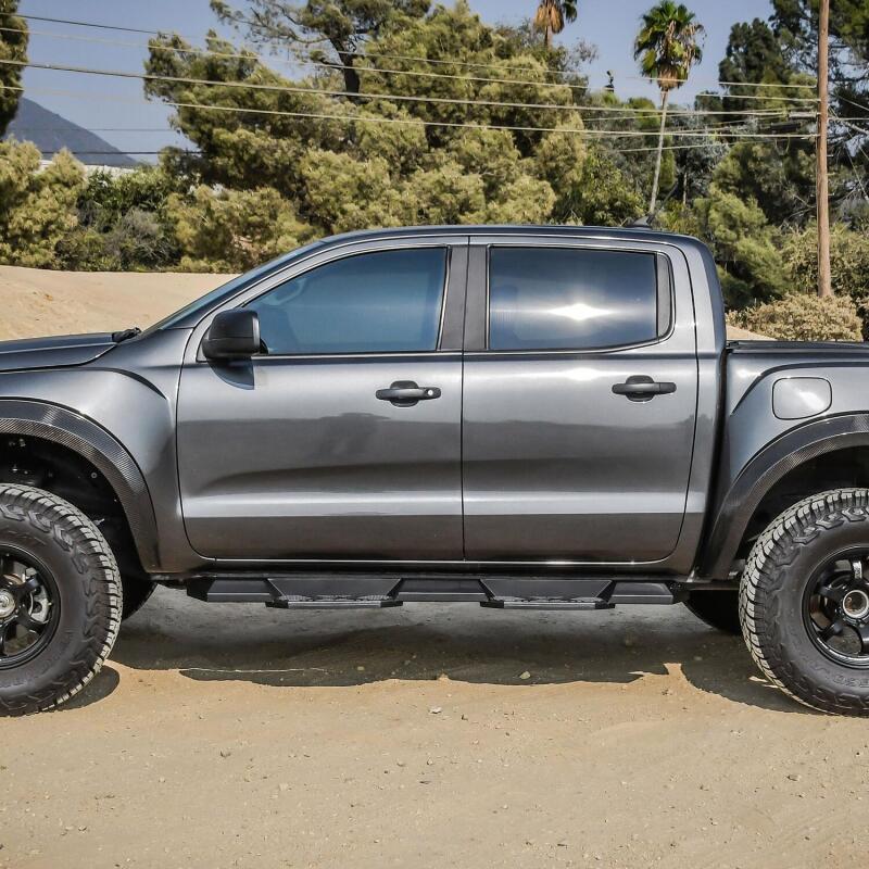 19-25 Ford Ranger SuperCrew Westin 56-24155 HDX Xtreme Nerf Step Bars - Textured Black