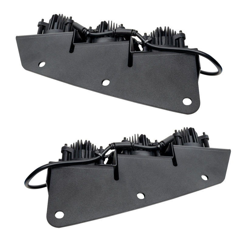 21-25 Bronco ORACLE Lighting 5890-001 Triple LED Fog Light Kit for Steel Bumper - White