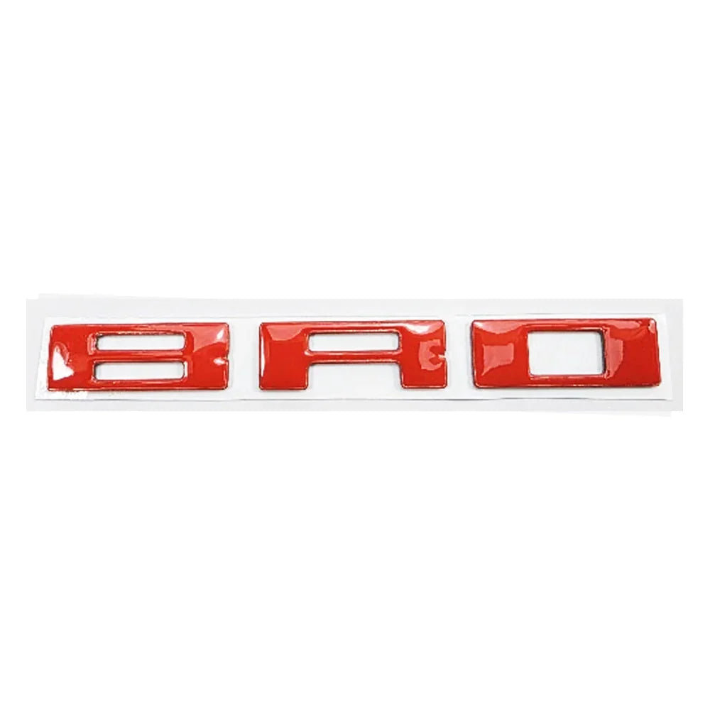 21-26 Ford Bronco / Bronco Raptor UPR Raised Dash Letter Inserts