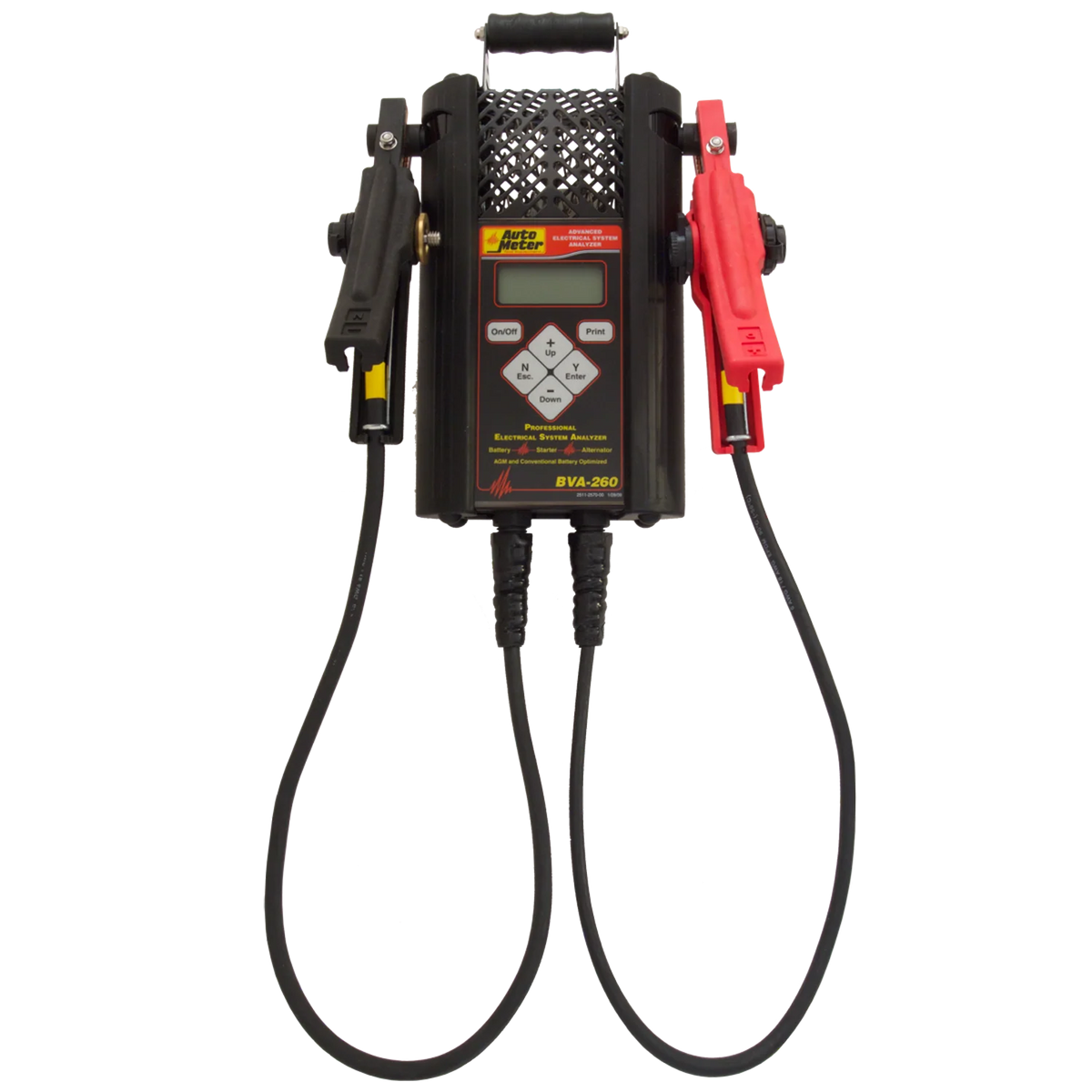 Autometer BVA-260 Handheld Electrical System Analyzer w/120 Amp Load for 6V/12V Applications