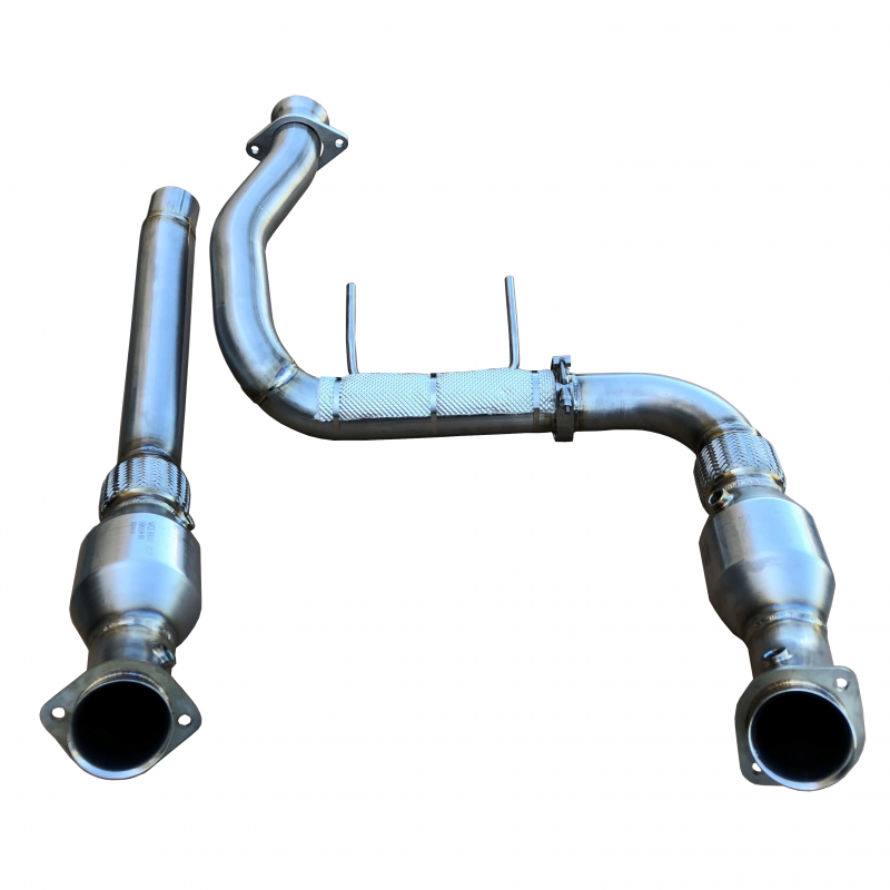 15-25 Ford F150 Coyote 5.0L Raptor SPD Performance DP50FR15SS 304SS Catted Downpipes