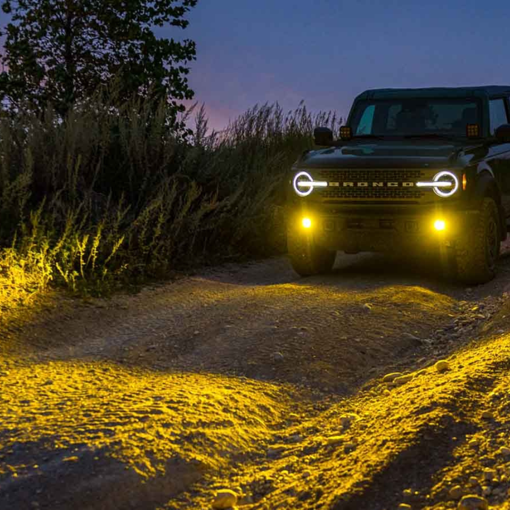 21-25 Ford Bronco / 19-23 Ranger Diode Dynamics DD6993 SS3 LED Fog Light Kit Max Type AS ABL - White SAE Fog