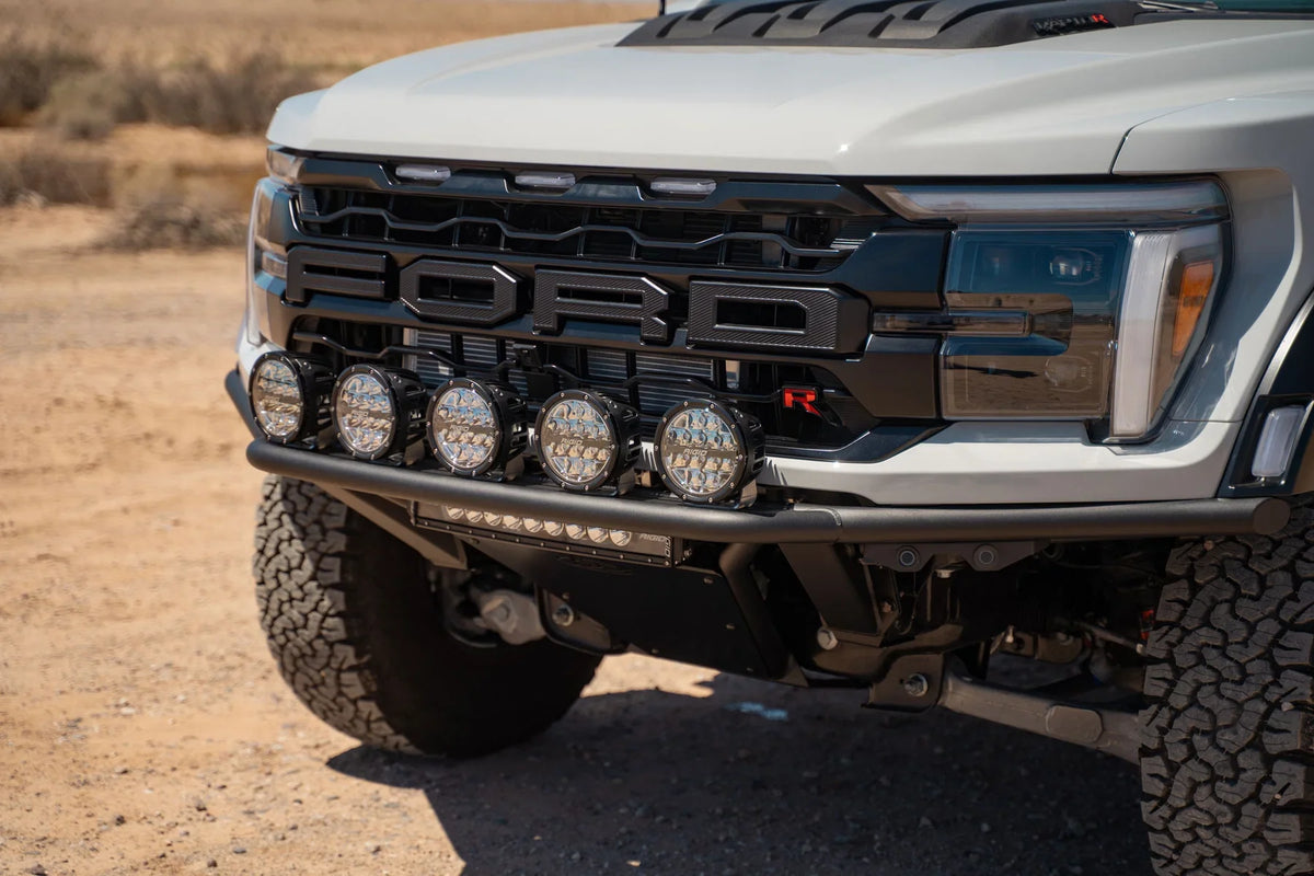 21-26 Ford Raptor 3.5L V6 / 23+ Raptor R 5.2L V8 Addictive Desert Designs F210562070103 Pro Plus Frame Cut Front Bumper | 20-inch Light Bar