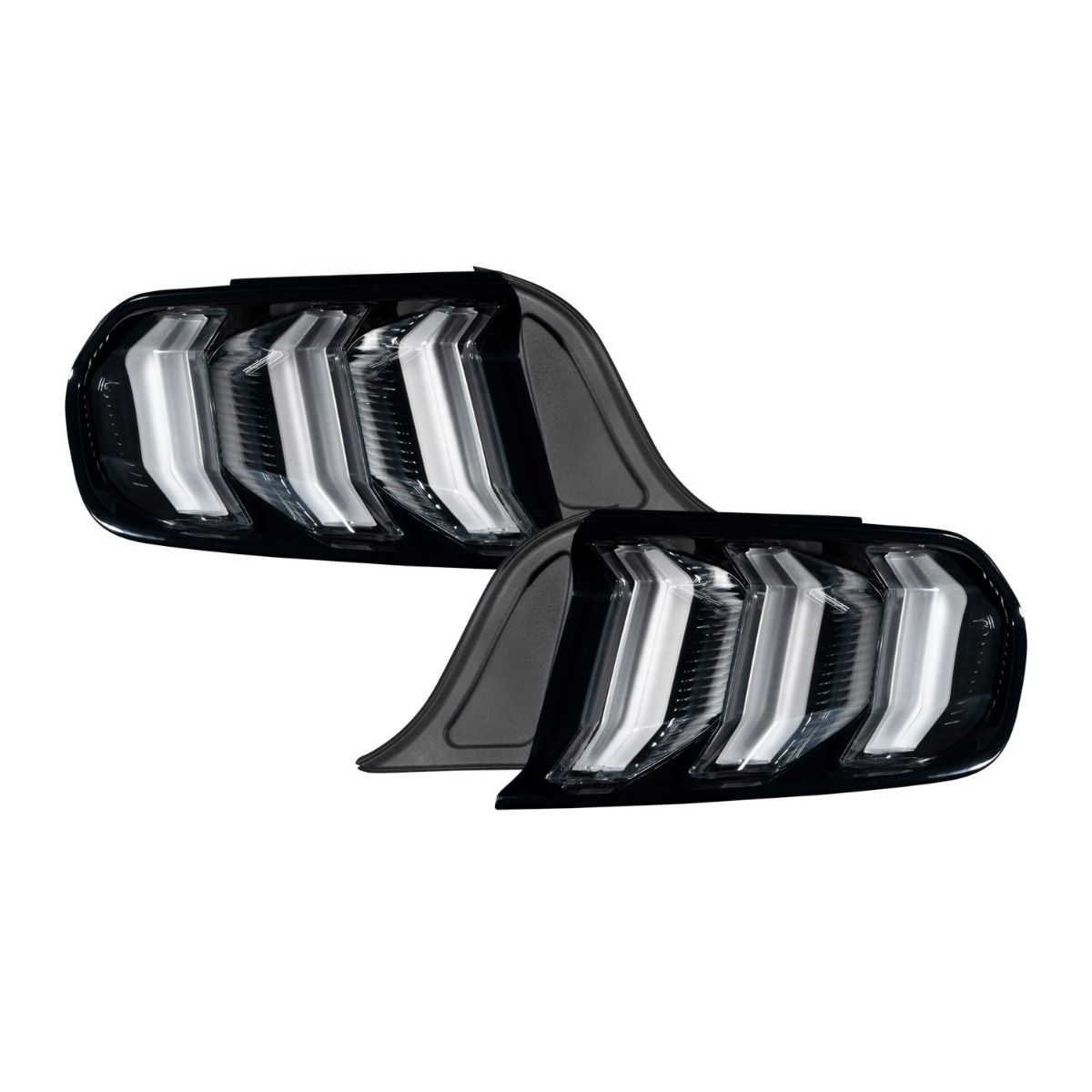 15-23 Ford Mustang Form Lighting FL0007 LED Tail Lights Smoke (Pair)