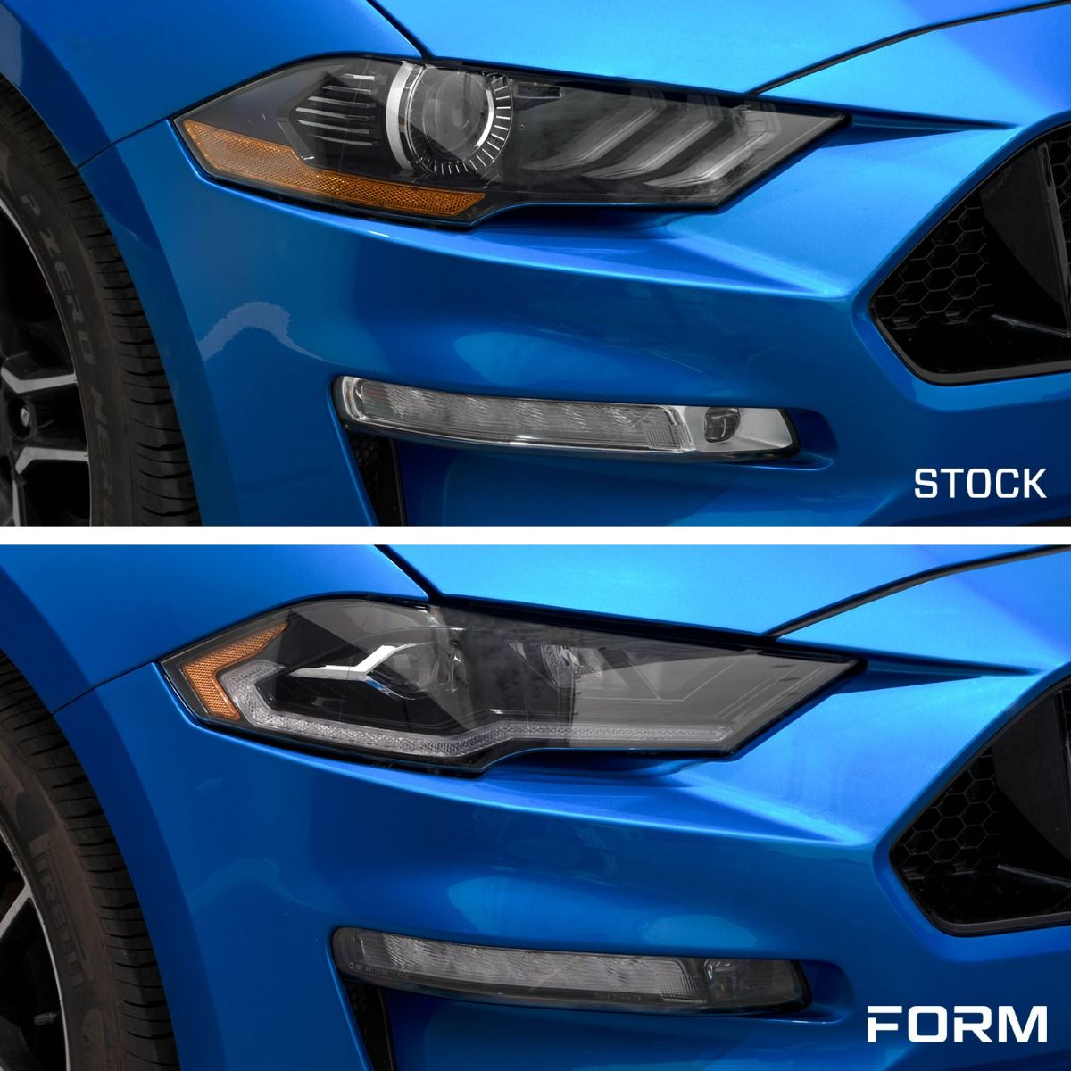 18-23 Ford Mustang Form Lighting FL0009 LED Headlights (Pair)