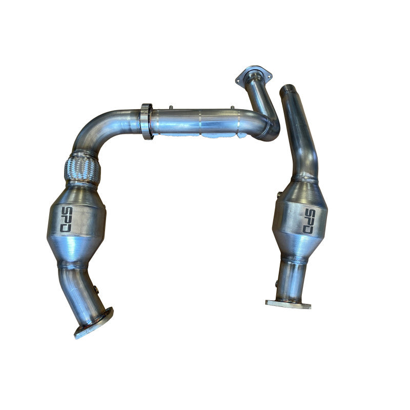 21-23 Ford Raptor 3.5L GEN3 SPD Performance Alpha Catted Downpipes