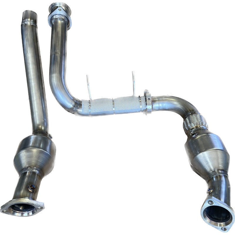 21-23 Ford Raptor 3.5L GEN3 SPD Performance Alpha Catted Downpipes