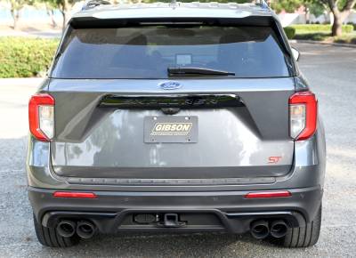 20-23 Ford Explorer ST V6 3.0L Gibson 619718B 2.25in Axle-Back Dual Exhaust -Black Elite