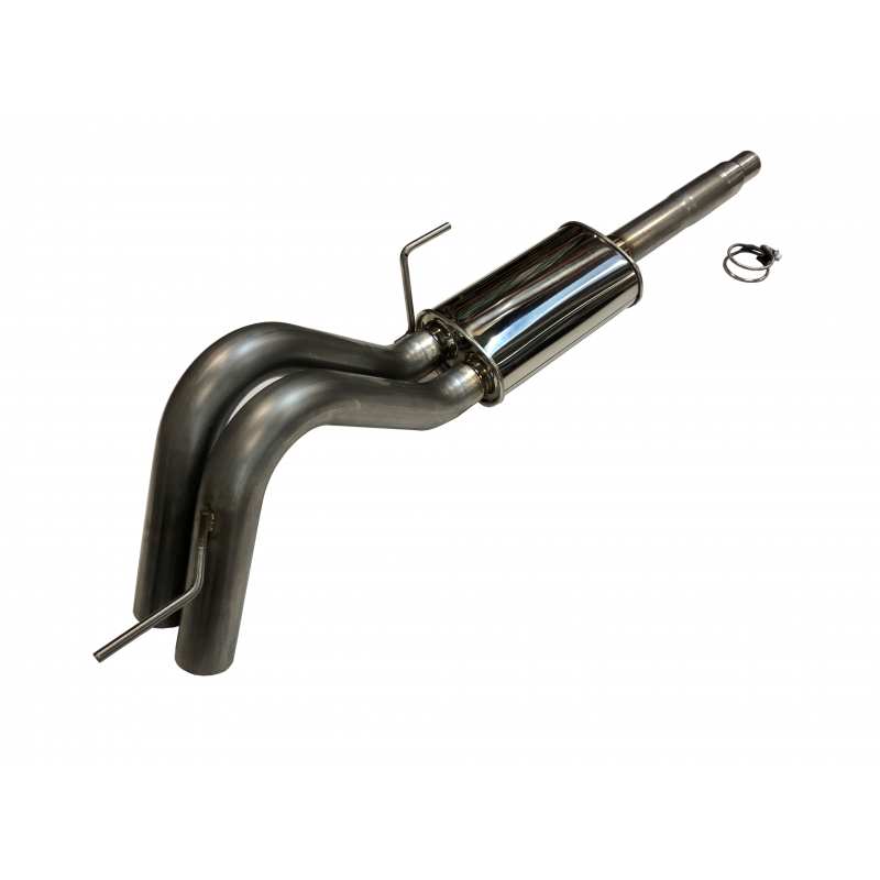 11-14 Ford F-150 V6 3.5L/ V8 5.0L SPD Performance CBF11AD Off-road Axle Dump Dual Exit 304SS Cat Back Exhaust Kit