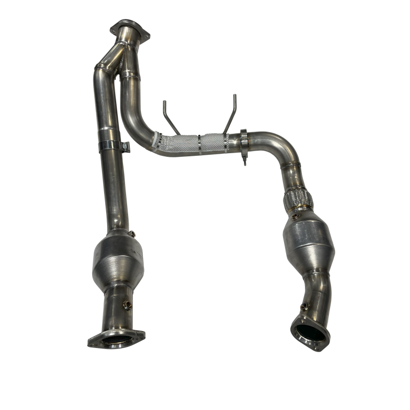 21-23 Ford F-150 3.5L PowerBoost SPD Performance 35FPB21 Alpha Catted Downpipes