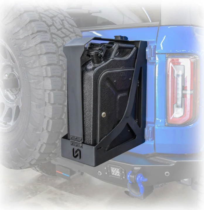 21-26 Ford Bronco Turn Offroad EA8-M1 Tailgate Jerry Can Mount