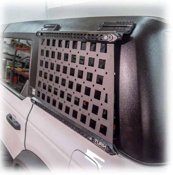 21-26 Ford Bronco Turn Offroad EA9-M4 Hard Top Side MOLLE Panels