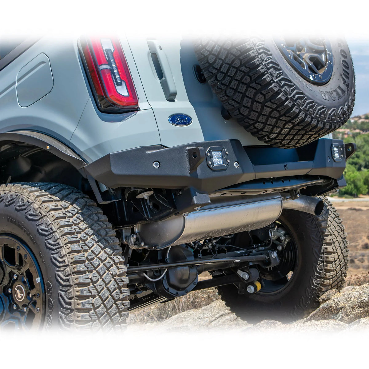 21-26 Ford Bronco Turn Offroad RB1-M1 Rear Bumper - Zero Series