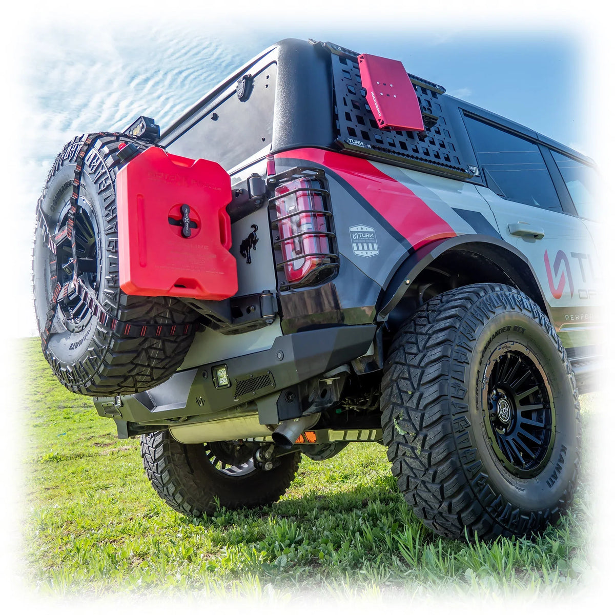 21-26 Ford Bronco Turn Offroad RB3-M1 Hyperlyte Rear Bumper