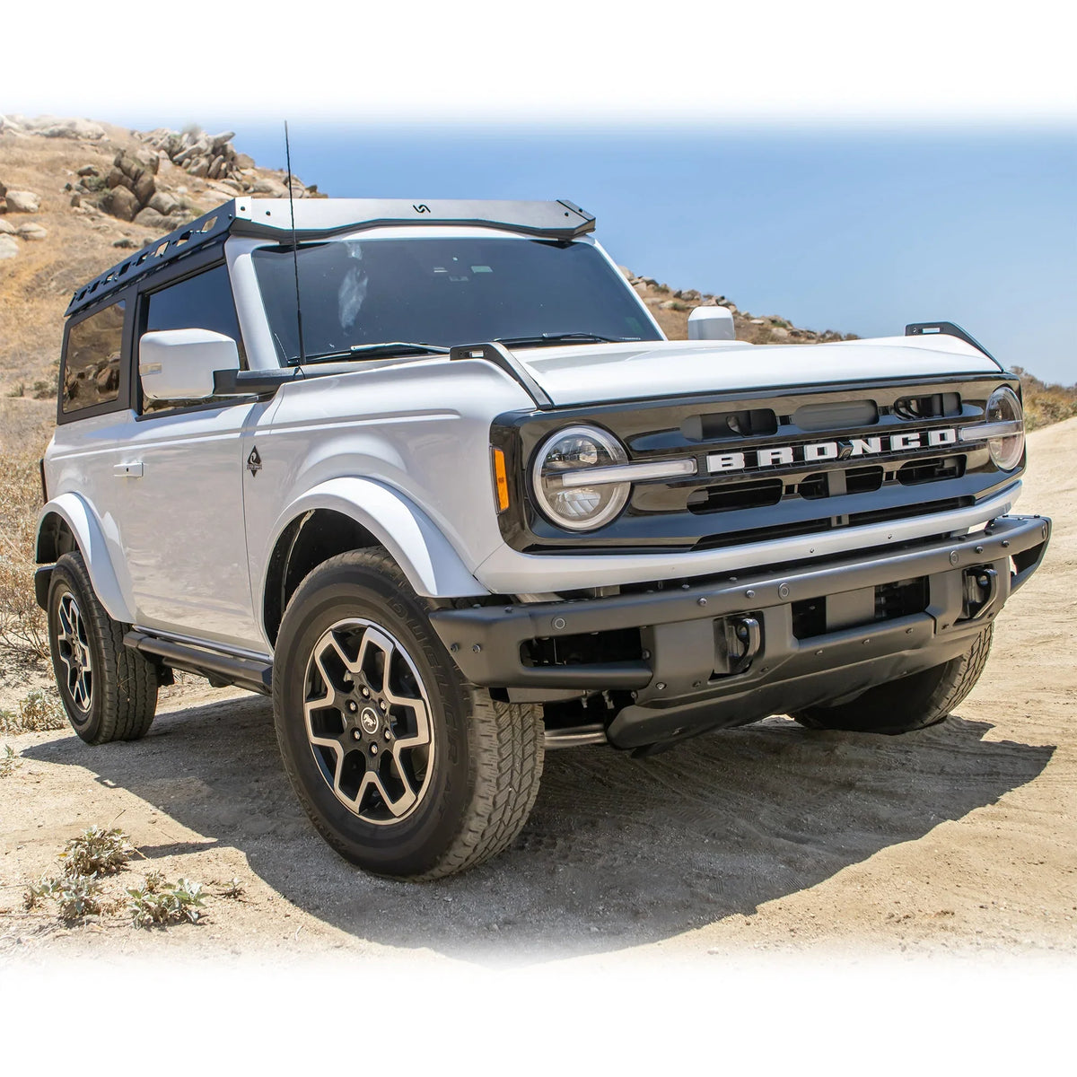 21-26 Ford Bronco Turn Offroad RR1-M2 Roof Rack 2-Door