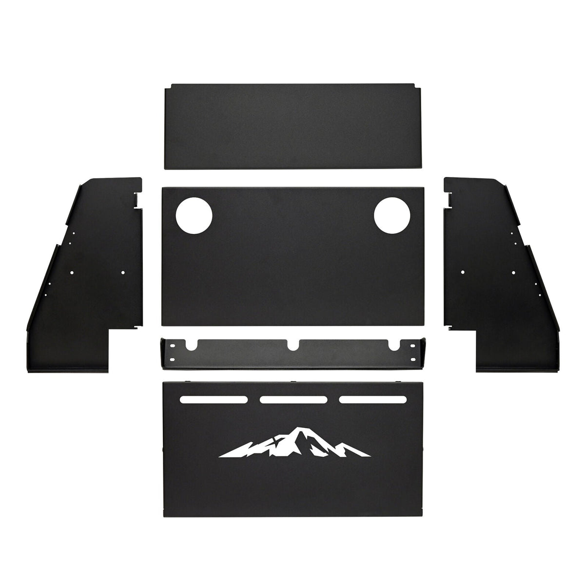 19-26 Ford Ranger Westin 16-10053 EXP Truck Cap Storage Box Shelf/Table Kit Black