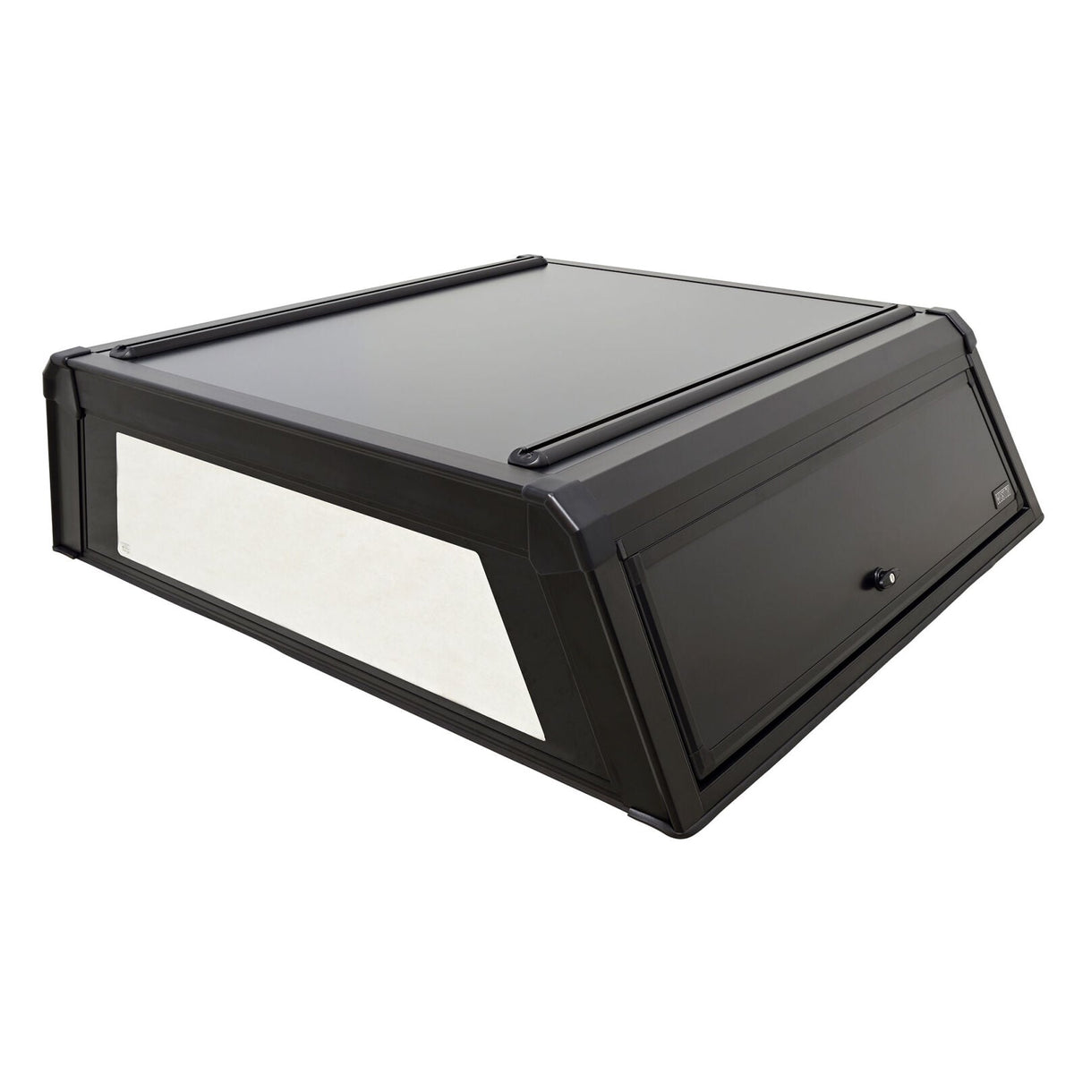 19-23 Ford Ranger Westin 16-14025 EXP Truck Cap with Solid Front Glass Matte Black (CC 5ft. Bed)