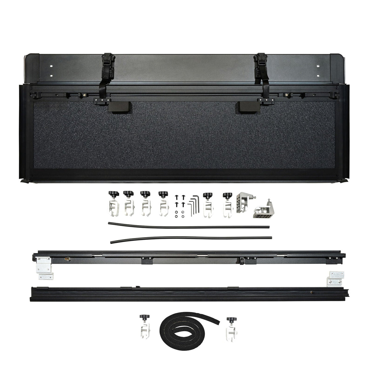 04-14 Ford F-150 2WD/4WD Westin 19-42055 Hard Tri-Fold Tonneau Cover Aluminum Black