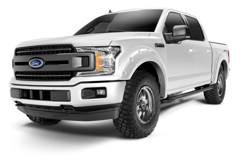 18-20 Ford F-150 Bushwacker 20945-12 Pocket Style Flares 4 pc Oxford White
