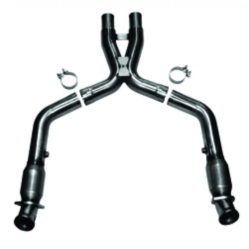11-14 Ford Mustang 5.0L Kooks 11413200 3" x 2-3/4"(OEM) SS Catted X-Pipe.