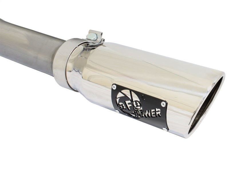 15-20 Ford F150 Ecoboost V6 aFe 49-43070-P MACHForce XP Exhaust 3in Stainless Steel Dual Side Exit Cat-Back with Polished Tips