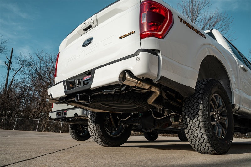21-25 Ford F-150 SuperCrew 5.5ft Bed 5.0L V8 Corsa Performance 21184 Sport Cat-Back Dual Rear Exit - Polished