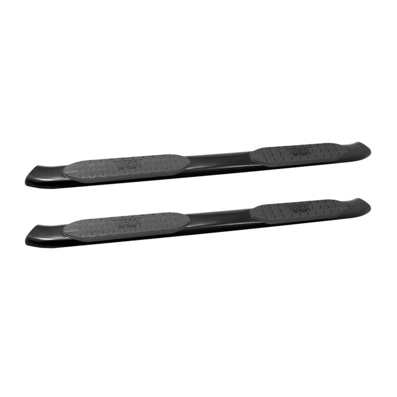 15-25 Ford F-150 SuperCrew Westin 21-53945 PRO TRAXX 5 Oval Nerf Step Bars - Black