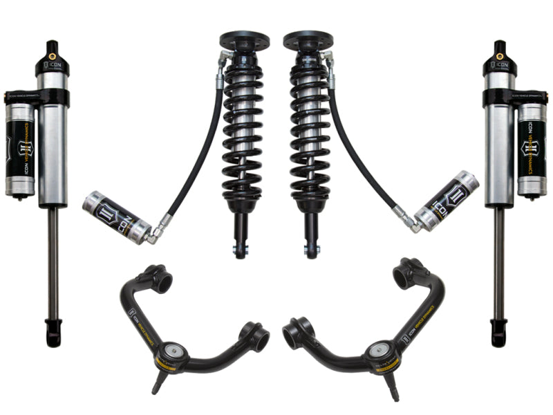 09-13 Ford F-150 2WD ICON K93012T 1.75-2.63" Lift Stage 3 Suspension System, Tubular UCA