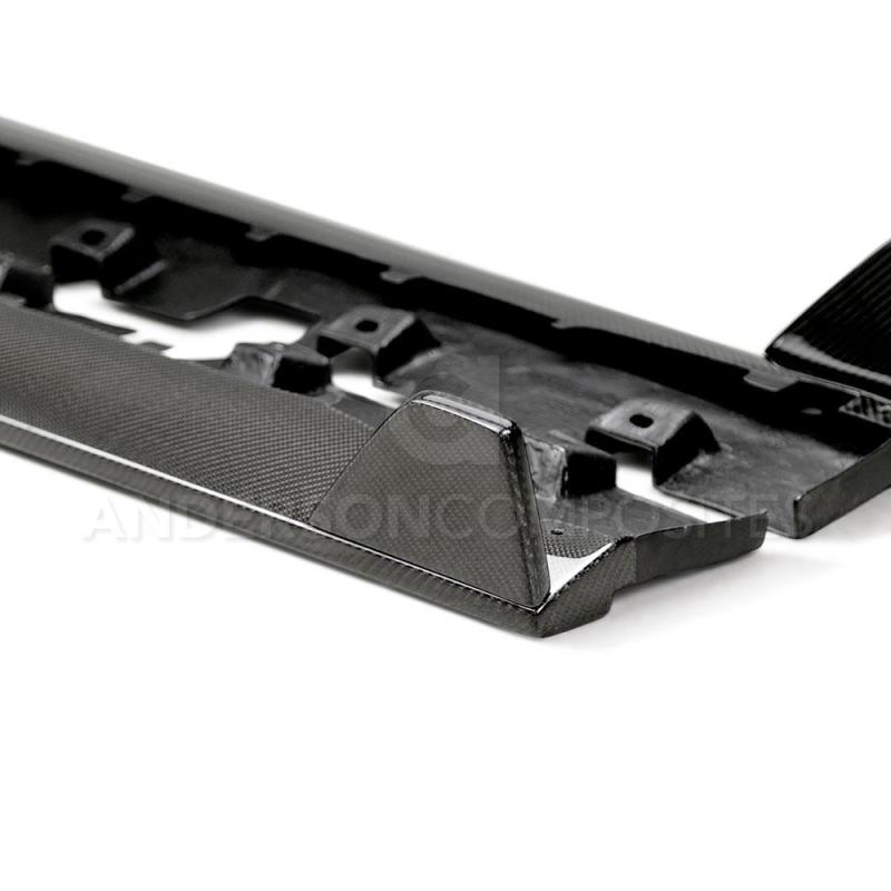 15-23 Ford Mustang Anderson Composites AC-SS15FDMU-GR Style Rocker Panel Splitter