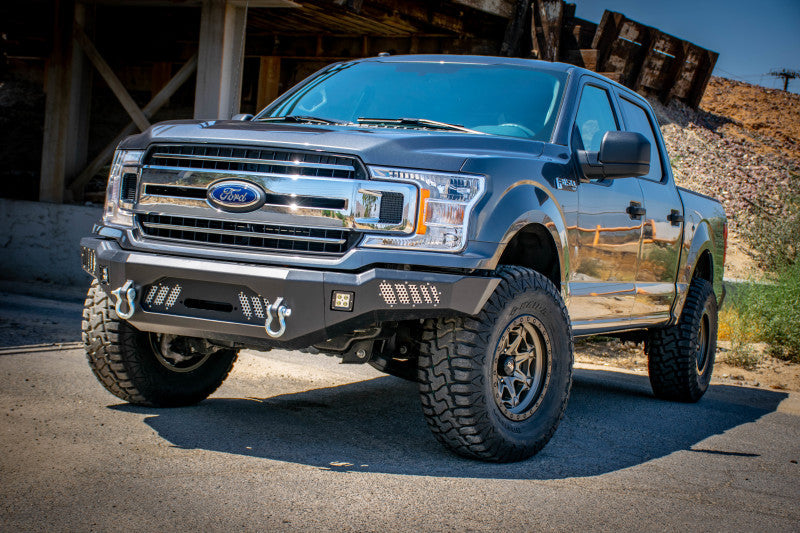 18-20 Ford F-150 DV8 Offroad FBFF1-08 Steel Front Bumper w/ Light Holes
