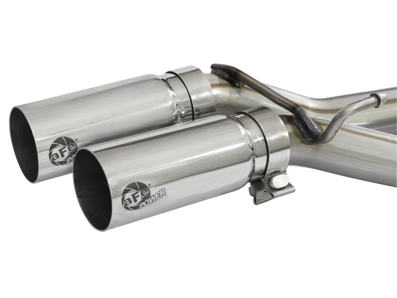04-08 Ford F-150 5.4L / 4.6L V8 AFE 49-43079-P Rebel Series 3 to 2.5in 409 SS Cat-Back Exhaust System w/ Polished Tips