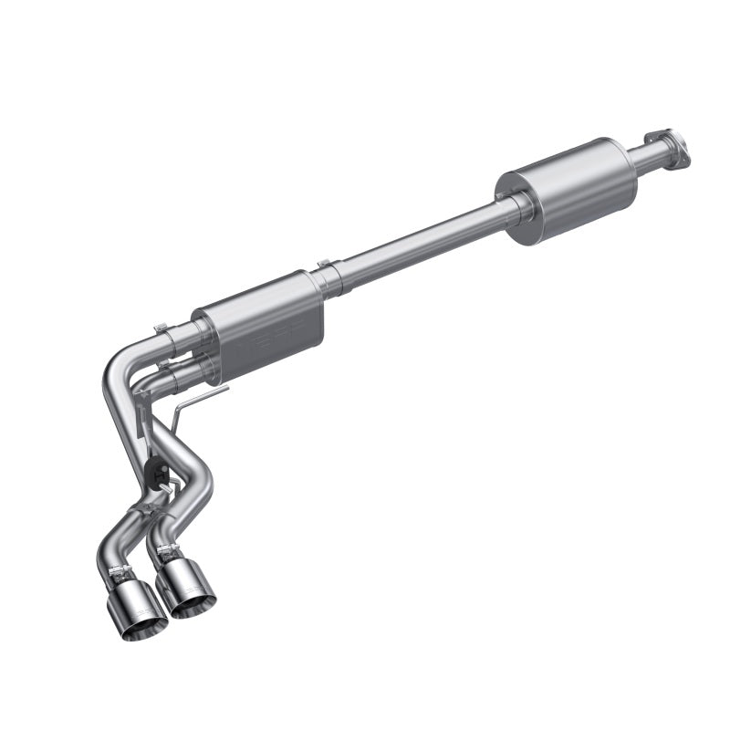 21-25 Ford F-150 2.7L V6 / 3.5L V6 / 5.0L V8 MBRP S5219304 3-2.5in T304 SS Cat-Back Exhaust Dual Pre-Axle Exit