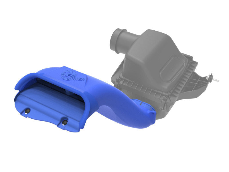 21-25 Ford F-150 V6 / V8 aFe 52-10010SL Rapid Induction Dynamic Air Scoop - Blue