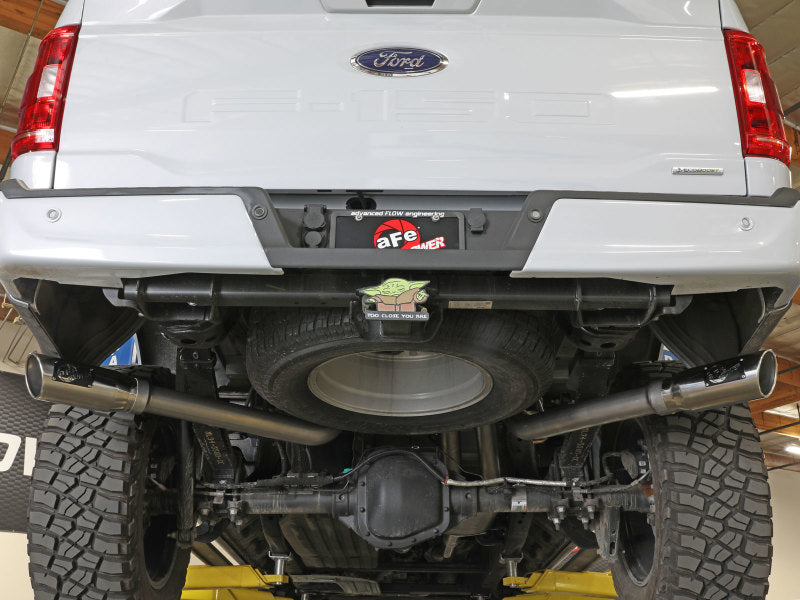21-25 Ford F-150 V6 2.7L(tt)/3.5L(tt)/V8 5.0L aFe 49-33126-B Vulcan 3in 304 SS Cat-Back Exhaust w/ Black Tips