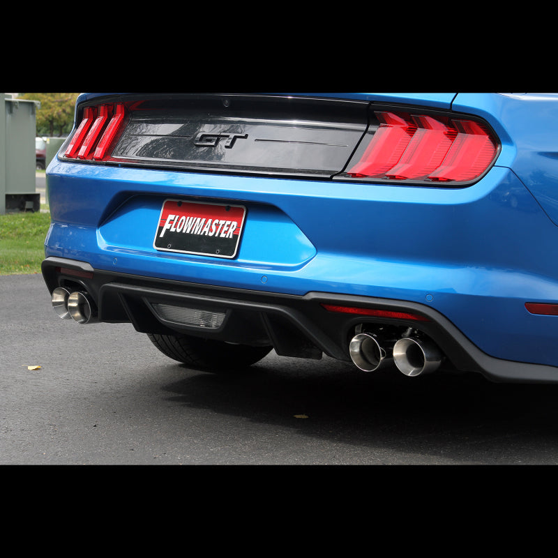 18-23 Ford Mustang GT 5.0L V8 Flowmaster 817799 American Thunder Axle-back Exhaust System