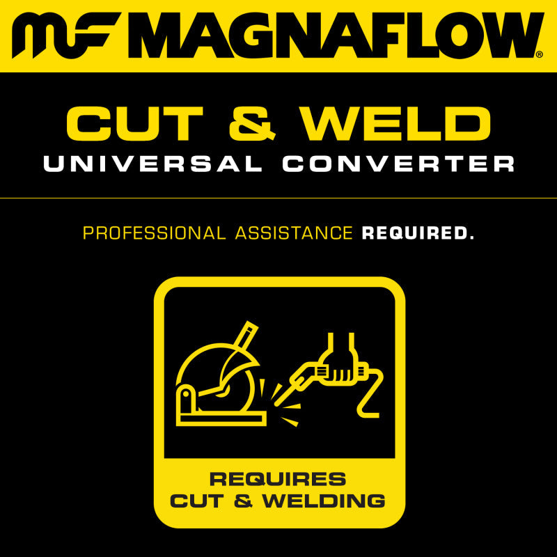 Magnaflow 5551355 California Grade Universal Catalytic Converter-2.25in ID/OD 11in Length