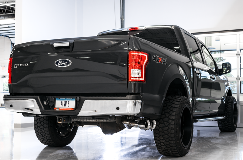 15-20 Ford F-150 V6/V8 AWE Tuning 3015-22066 0 FG Single Exit Performance Exhaust System