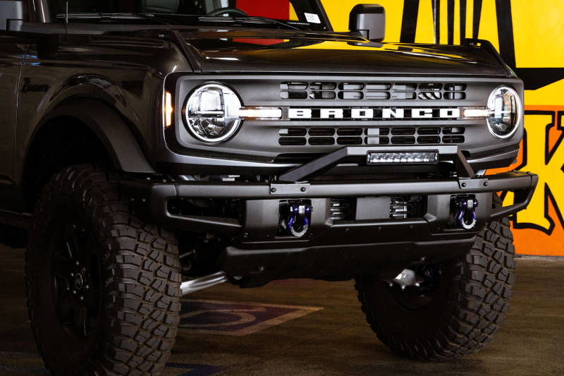 21-26 Ford Bronco DV8 Offroad LBBR-04 Factory Modular Front Bumper Bull Bar