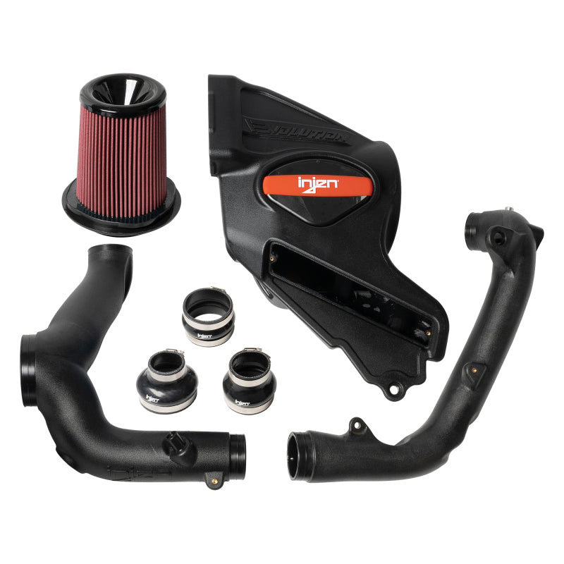 21-22 Ford Bronco 2.7L EcoBoost V6 Injen EVO9301C Twin Turbo Evolution Intake (Oiled)