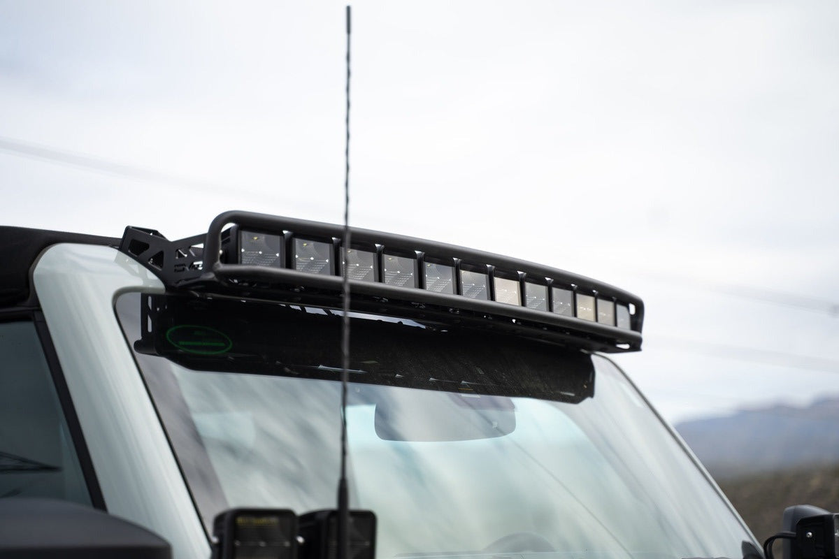 21-23 Ford Bronco DV8 Offroad LBBR-03 Curved Light Bracket for 12 3in. Pod Lights