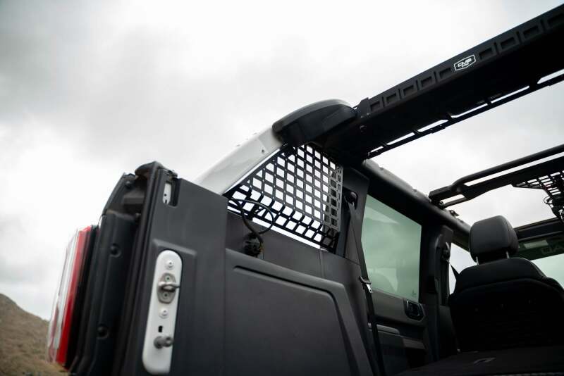 21-26 Ford Bronco DV8 Offroad MPBR-08 Pocketed Rear Window Molle Panels