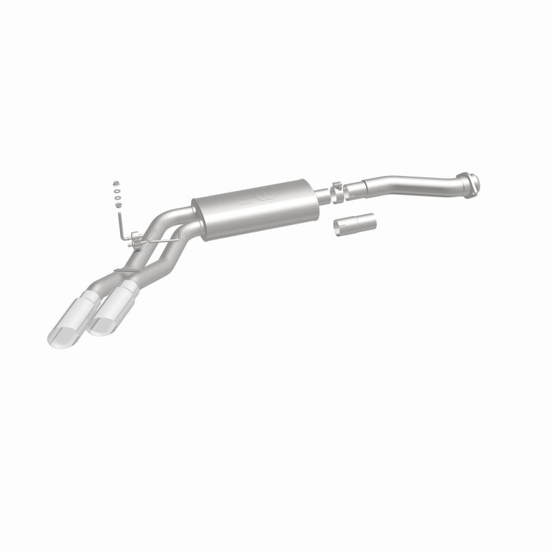 11-14 Ford F-150 V8 5.0L Magnaflow 15101 2.5in SS Cat Back Exhaust Dual Same Side Before P/S Rear Tire Exit