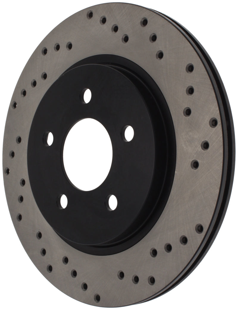 05-14 Ford Mustang GT 4.0L/4.6L V6/V8 StopTech 128.61087R Cross Drilled Right Rear Rotor
